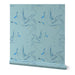 Silver Birds in Robin's Egg Blue